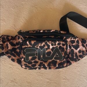 Fila Leopard Print Fanny Pack Waist Bag